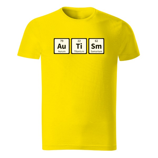 T-shirt Autism - chemical elements
