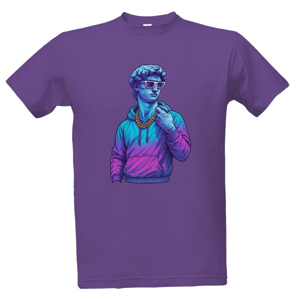 Glitchy David T-shirt