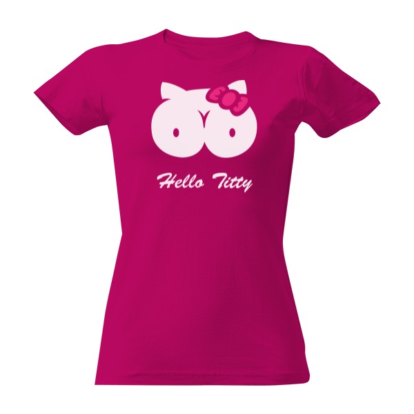 T-shirt Hello Titty
