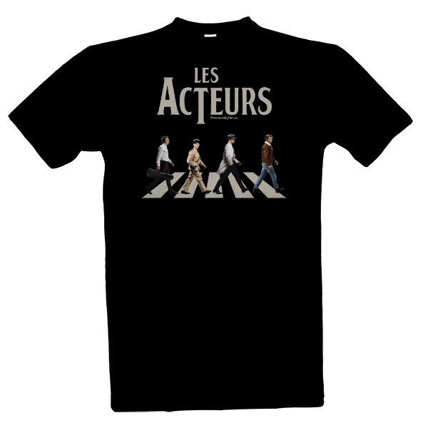 T-shirt Les Acteurs - Belmondo, Delon, Funés, Richard
