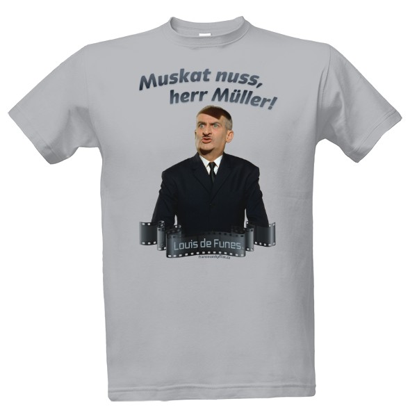 T-shirt Louis de Funes - Muskat nuss
