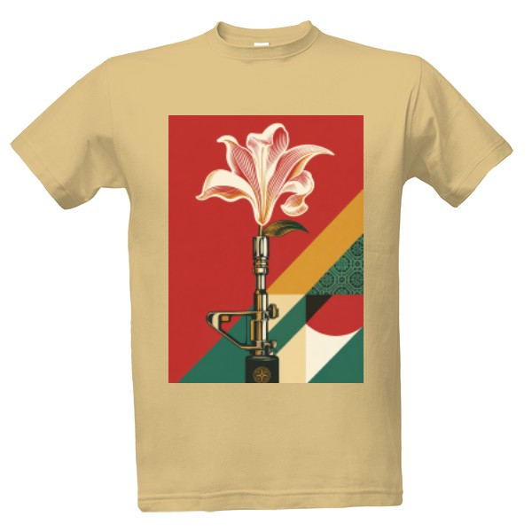 Tričko s potiskem Love not War