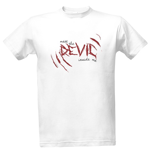 Meet the devil inside me - black T-shirt