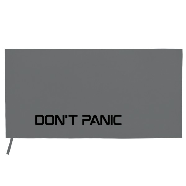 Microbifre sports towel  Nový produktTowel DON'T PANIC